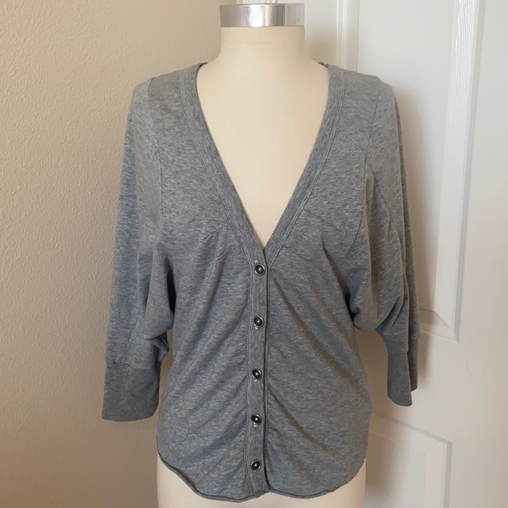 Free People Gray Cardigan Size XS